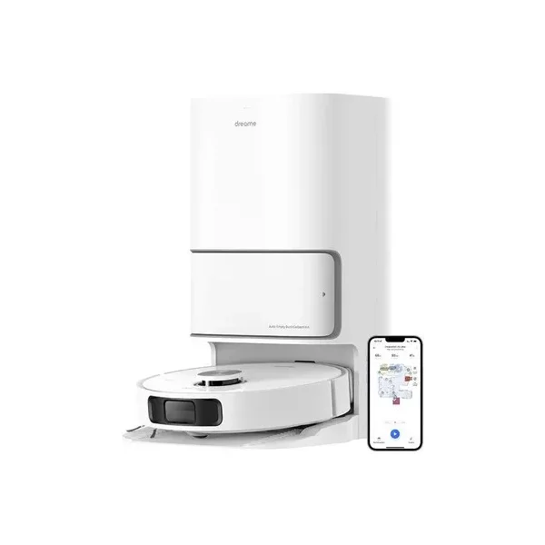 Робот-пылесос DREAME L10 Ultra, 0.35 л, 75 Вт, 5200 мАч, белый [RLS6LADC-6]